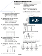 Life Processes - Revision MCQ Test-1