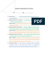 A10W - U01 - Outline - Summary Paragraph - Sample - 1 - 1