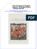 The Norman Conquest in English History Volume I A Broken Chain George Garnett Full Chapter
