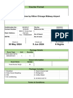 Hotel Voucher Format - 01