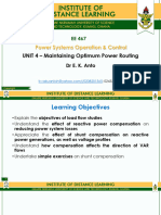 24-Idl-Ee 467-Unit 4-Maintaining Optimum Power Routing