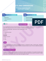 Units & Dimensions . Byju's 