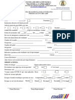 Ficha de Matricula 2024 - 2025