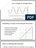 How To Insert A Graph On Google Docs