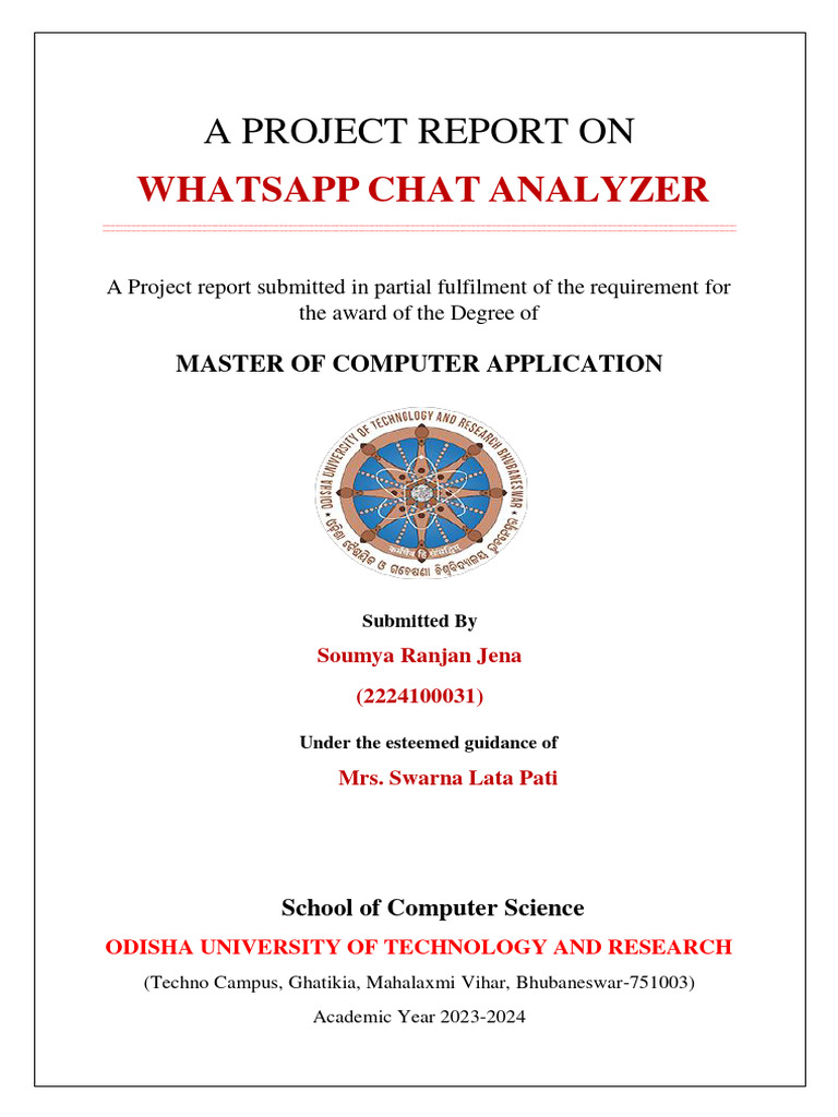 Minor Project Report Soumya2 | PDF | Software Testing | Computer ...