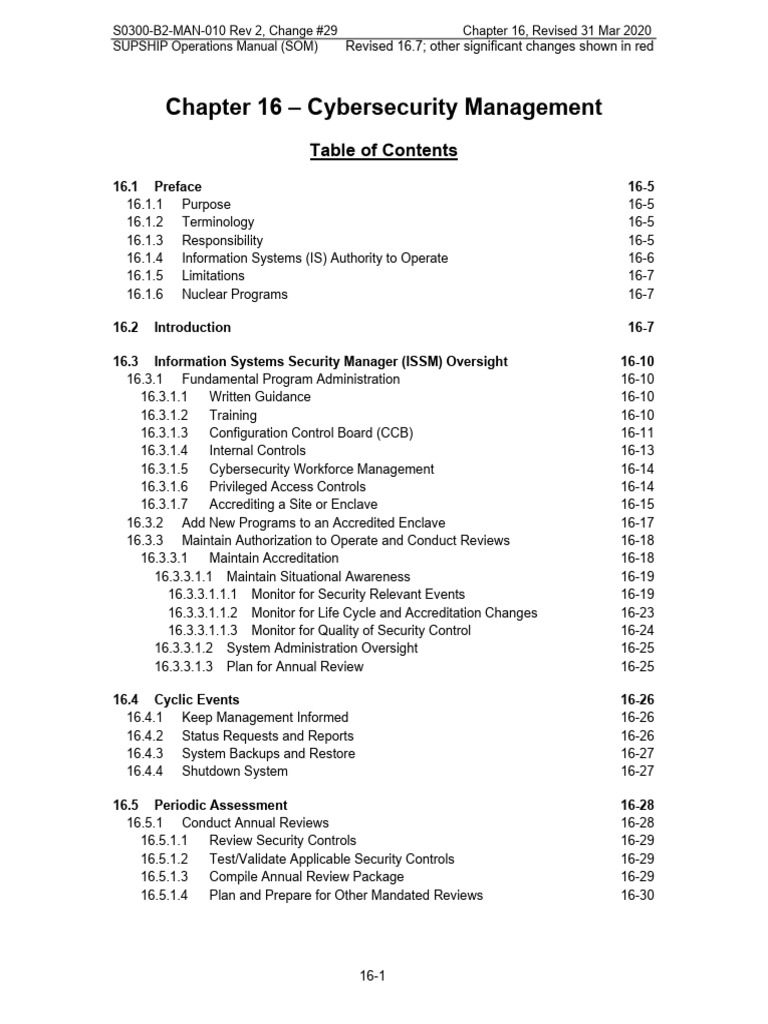 Cybersecurity Management Guidelines | PDF | Computer Security | Security