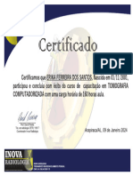 Certificado ERIKA