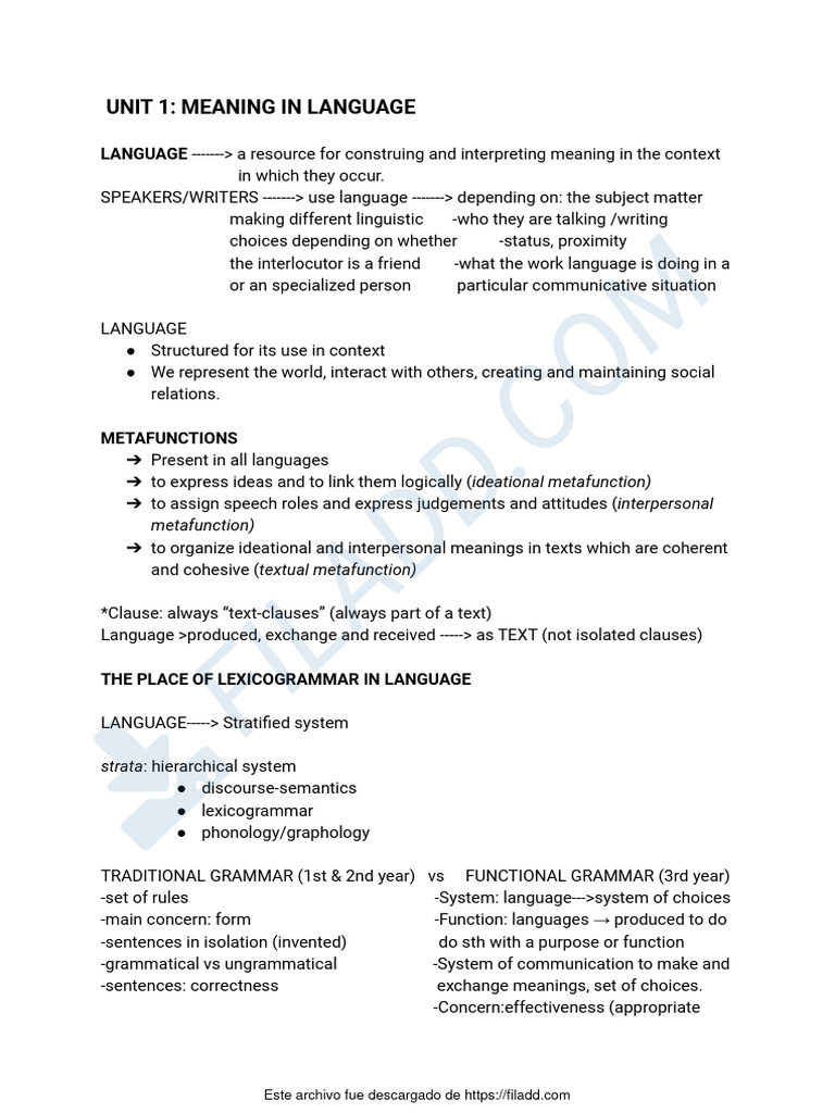 Understanding Language Meaning and Structure | PDF | Grammatical Tense ...