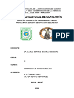 Esquema Seminario I