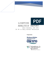 Beal Pkwy Corridor Lighting Report With Appendices