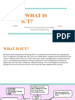 WHAT IS ICT INFORMATION COMMUNICATION TECHNOLOGY - MECHANICAL ENGINEERING_