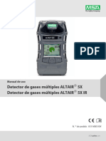 ALTAIR 5X - ALTAIR 5X IR Operating Manual - ES