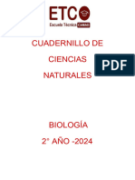 Cuadernillo Anual de Biología 2do