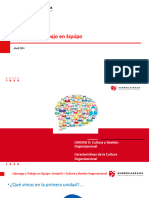 Unidad 2 Liderazgo y Trabajo en Equipo (Cultura Organizacional)