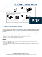 GUIA DE DEVOLUCIÓN - Leer Con Atención