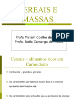 Aula CEREAIS E MASSAS