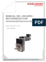 DCON1386252 Manual Motorreductor Testero