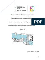 Práctica 2. Determinación Del Gasto en Vertederos