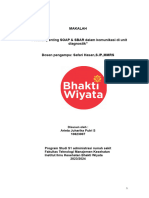 Peranan Penting SOAP & SBAR Dalam Komunikasi Di Unit Diagnostik