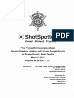 Shotspotter Price Proposal