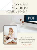 How To Make Money From Home Using AI (2024 Methods)