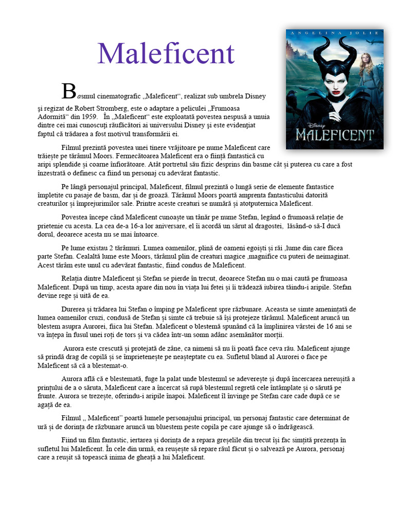 Maleficent | PDF