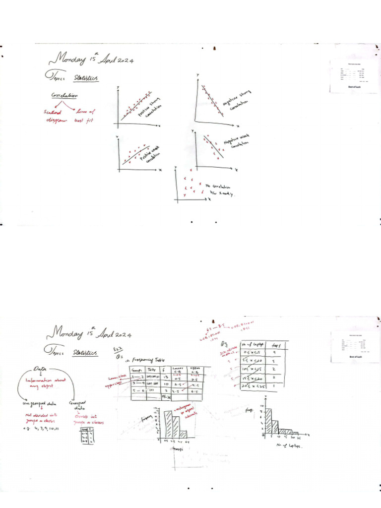 Statistics - 1 | PDF