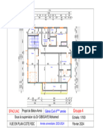 Vue en Plan Coté RDC Proposition