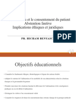 information et consentement du patient