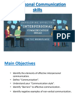 Interpersonal Communication