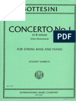 Concerto No 1 in B Minor Bottesini Ed IMC