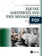 Michele Barletta (Editor), Jane Quandt (Editor), Rachel Reed (Editor) - Equine Anesthesia and Pain Management - A Color Handbook (Veterinary Color Handbook Series) - CRC Press (2022)