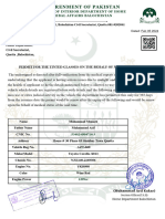 Online Permit Ministry of Intirior Tint Glasses Permit