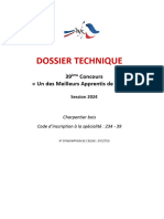 DOSSIER TECHNIQUE MAF CHEVAILLIER Nicolas