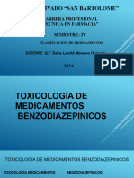SEMANA 6 Toxicologia Benzodiazepinicos