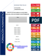 Manual de Acciones Sostenibles - ODS