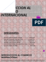 INTRODUCCION AL COMERCIO INTERNACIONAL Tarea 1