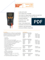 Engineer DMM Data Sheet 24357