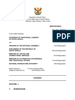 Contralesa vs Speaker of the National Assembly (Buyelekhaya Dalinyebo case)