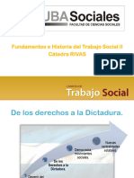 Fundamentos e Historia Del Trabajo Social II Cátedra RIVAS