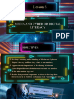 Media and Cyber or Digital Literacy