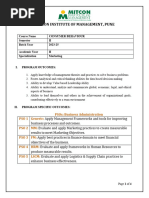 Course Outline CBB by Prof. Deepa Rele