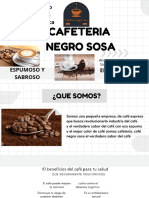 Cafeteria Cafe Negro Sosa