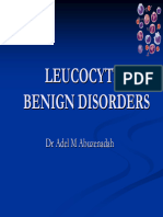 Non-Malignant WBC Disorders DR Adel