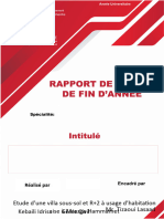 rapport fini