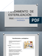 U1 Antisépticos, Desinfectantes, Esterilización y Tratado de Materiales.