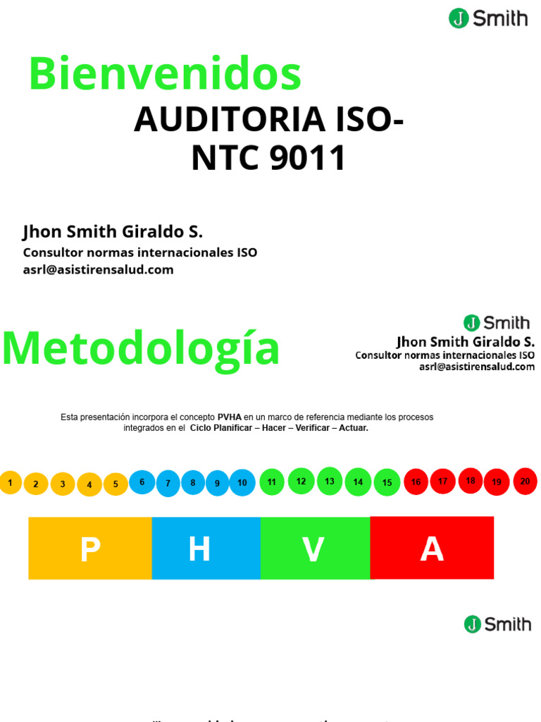 Presentacion De Auditoria Auditoria Iso Ntc 9011 Descargar Gratis Pdf