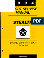 Service Manual Stealth 1994 Volume 1