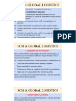 SCM 6 Inventory Planning & Control