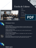 Apresentação Escola de Líderes